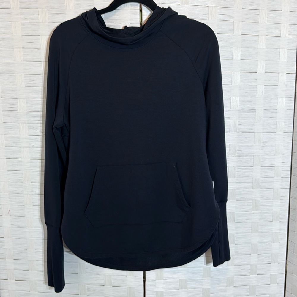 Skechers Go Lounge Awakened Navy Hoodie with‎ Thumb Holes Size Medium